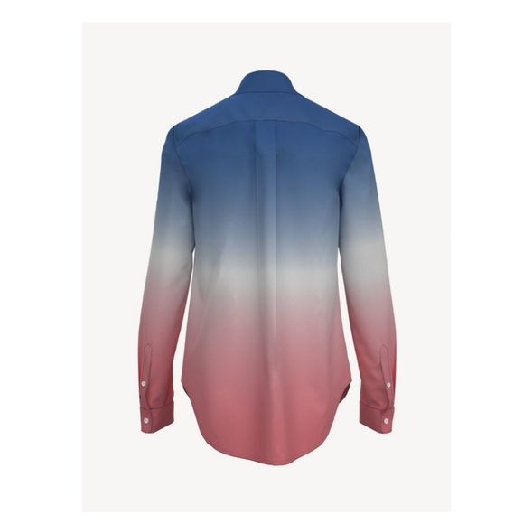 🚨HP🚨Tommy Hilfiger Women's Custom Fit Blouse - Picture 2 of 7